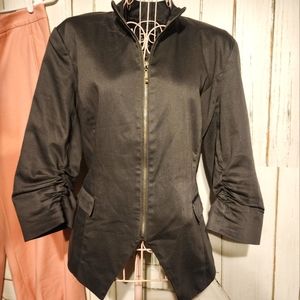 EUC JULES & LEOPOLD zippered blazer